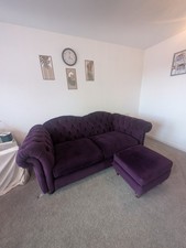 DFS Joules Windsor 3-Seat Chesterfield Style Sofa