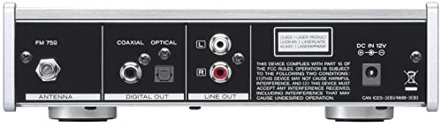 TEAC CD player FM tuner PD-301-X Silver - Image 2 of 2