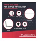 DuctlessAire Outdoor Wall Bracket - Mini Split Mounting Bracket - D — photo 7