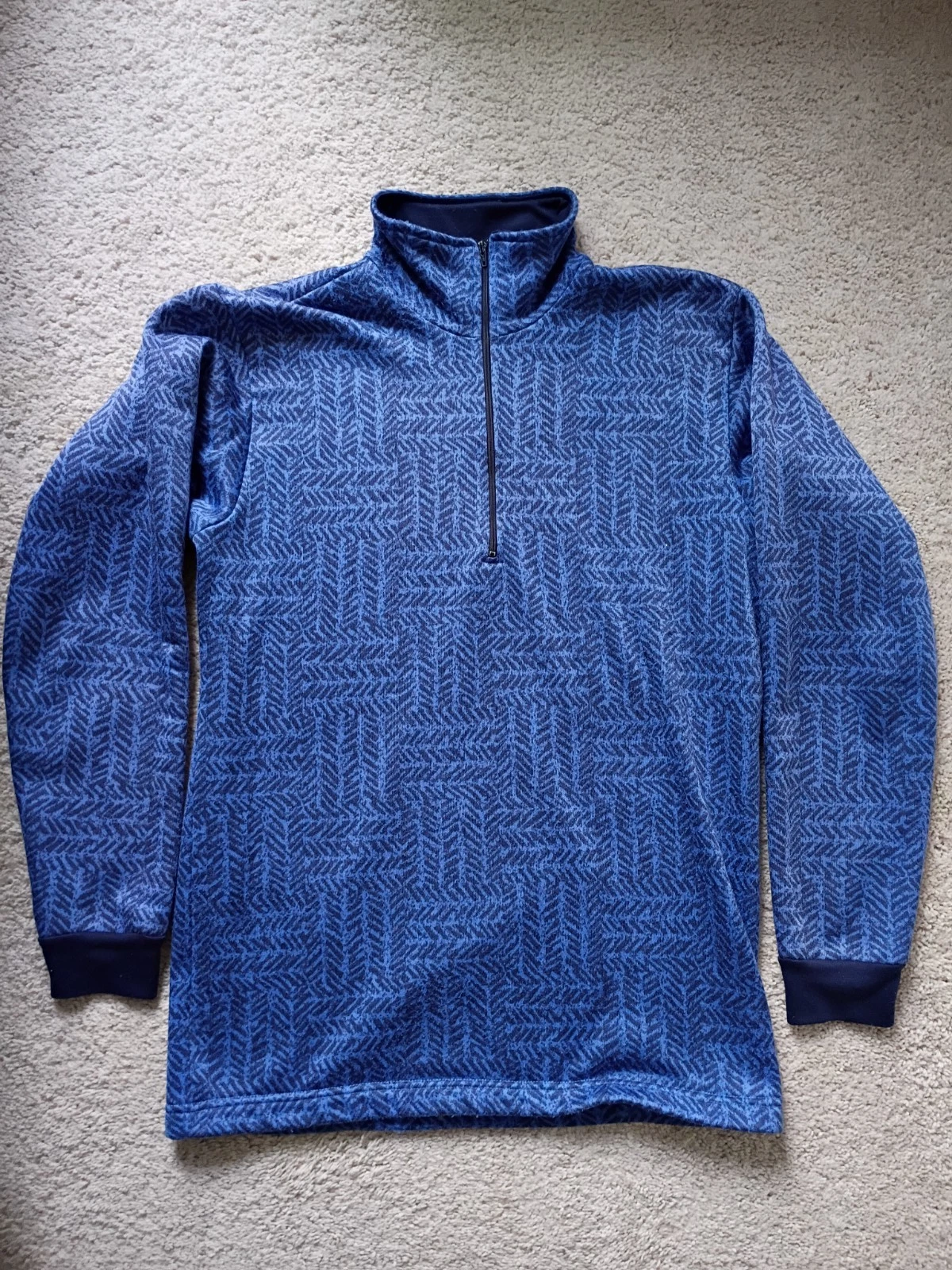 Vintage 90s Patagonia Expedition Weight Capilene 1/4 Zip Top Men's LARGE