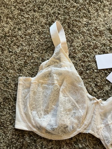Hsia Bra 40H Unlined Unpadded Underwire New With Tags Ivory - Picture 3 of 11