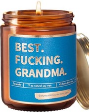 Birthday Gifts from Grandkids - Best Ever Funny Scented Candle - Funny Grandma