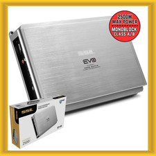 SSL EVO Series EVO2500.1 2500W Max Power Monoblock Class A/B Car Audio Amplifier