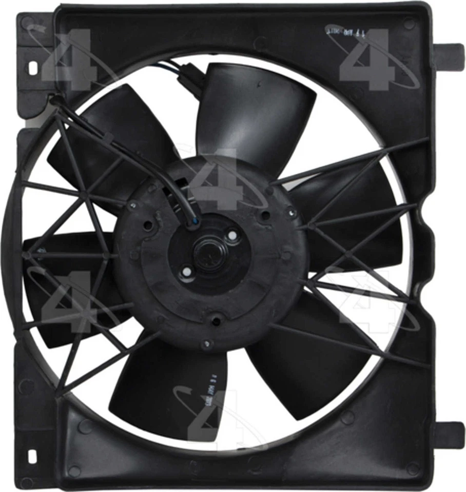 Conjunto de ventilador auxiliar para Jeep Cherokee 1990-1996 4,0 L 6 cilindros 1995 1993 1992 Foto 2 de 4