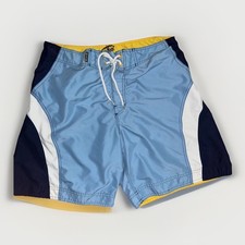 Corona Extra Board Shorts Swim Trunks Blue 34x10 Beer Logo Beachwear