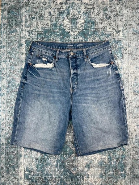 Old Navy Sky-Hi Straight Jeansshorts