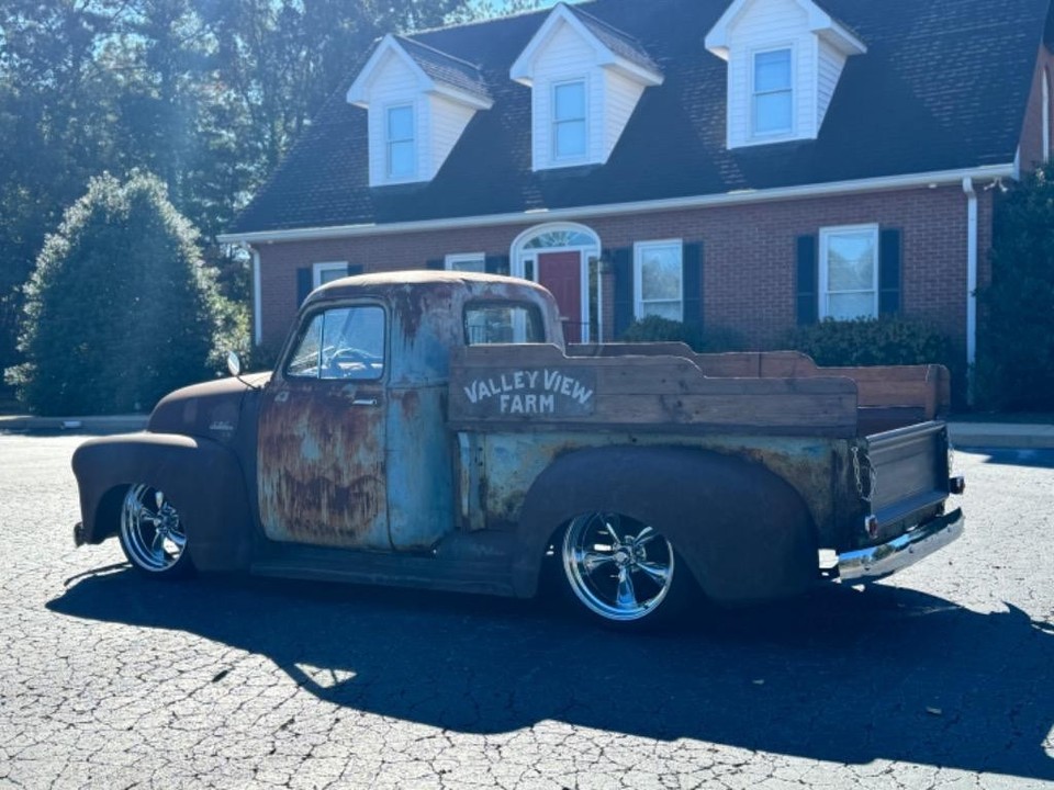 1950 GMC Pickup resto mod frame off build patina crate 350 Truck | eBay