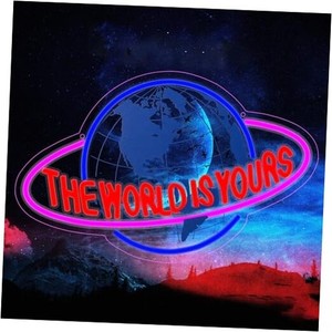 Buy The World is yours Neon LED Light (Available in Multiple Colors) at