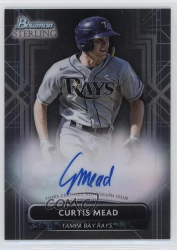 2022 Bowman Sterling Prospect Auto Curtis Mead #PA-CMD Auto