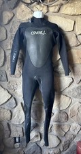 500 O'Neill Psycho 1 One Men L Large 3/2m Full Wetsuit Back Zip Tech ab1882
