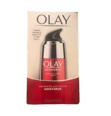 Olay Regenerist Micro-Sculpting Face & Neck Serum Hydrating Anti-Aging 1.7