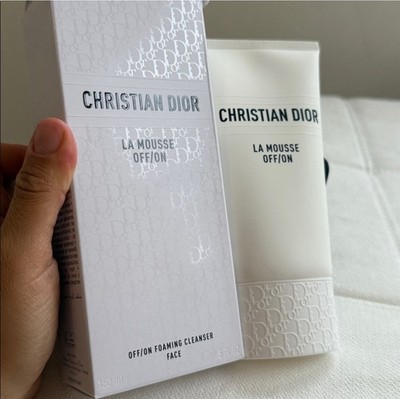 CHRISTIAN DIOR La Mousse Off/On Purifying Foaming Cleanser AUTHENTIC Sealed