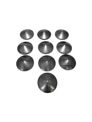 1-1/2'' Steel Weld On Tube End Cap Roll Cage Bumpers Tree Kickers 1/8'' Spike -10P