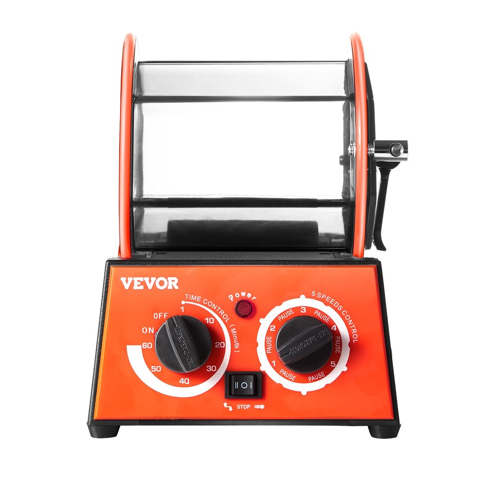 VEVOR 3kg Rotary Tumbler Surface Polisher Jewelry Polish Finish Machine ...