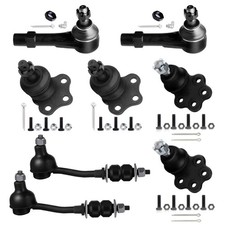 For Dodge For Durango 1999 2wd Front Suspension 8pc Ball Joint Tie Rod Sway Bar