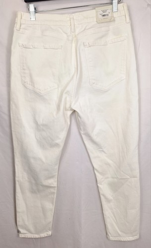 AGOLDE Radiate Pinch Waist High Rise Straight Jean in Radia White Sz 32 NWT - Picture 3 of 10
