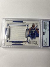 2023 Panini National Treasures Jaden Hardy Rookie Colossal PSA AUTO /99