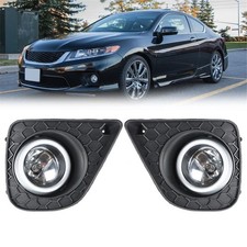 2Pcs Fog Lights Assembly Replacement for Acco...