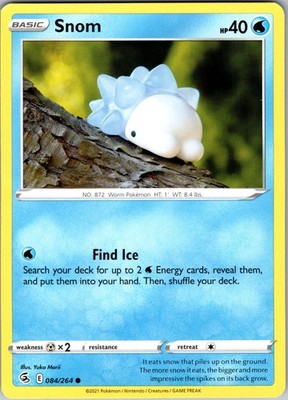 Snom 084/264 Common Regular SWSH08: Fusion Strike NM
