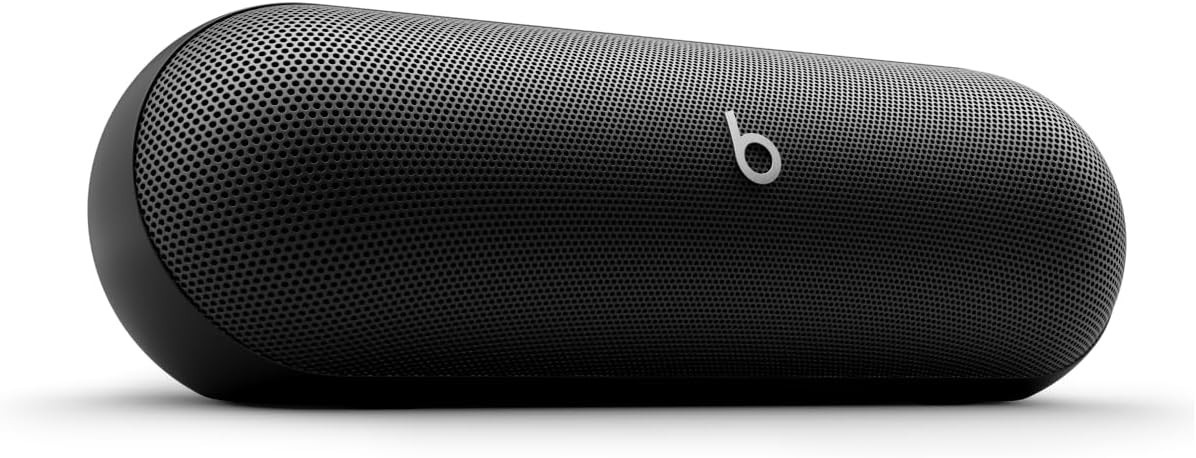 Beats Pill Speaker Portable Bluetooth Speaker Up to 24H Battery Life Black