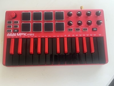 Akai Professional MPK Mini MKII (Red/Black Special Edition) 25-Key USB MIDI