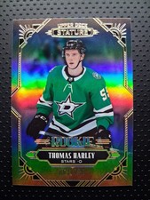 2020-21 Upper Deck Stature Rookie #192 Thomas Harley 53/399 Rookie Card. rookie card picture