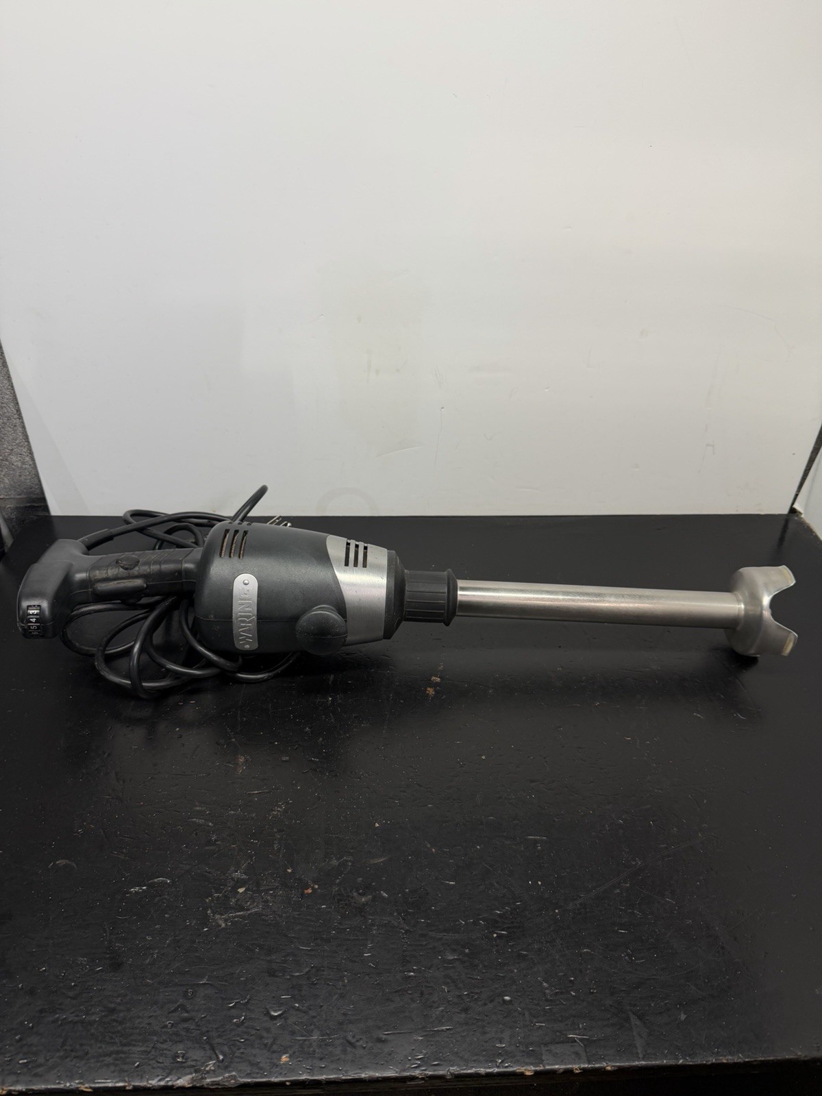 Waring Commercial WSB Variable Speed Arm Immersion Blender, 