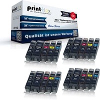 20X Premium Tintenpatronen FüR Canon Pixma-Mp-640-R Pixma-Mp-980 Pg - BüRo Serie