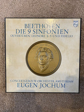 Beethoven Die 9 Sinfonien Box 9 LP Philips Eu...