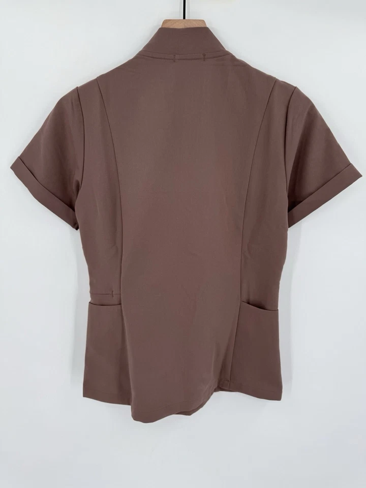 NEW Figs Scrub Set Women’s XS Brown Zamora 2.0 Stretch Joggers Limited Edition - Image 3 of 4