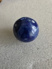 Vintage Marble - Bennington Clay Blue Glazed Victorian