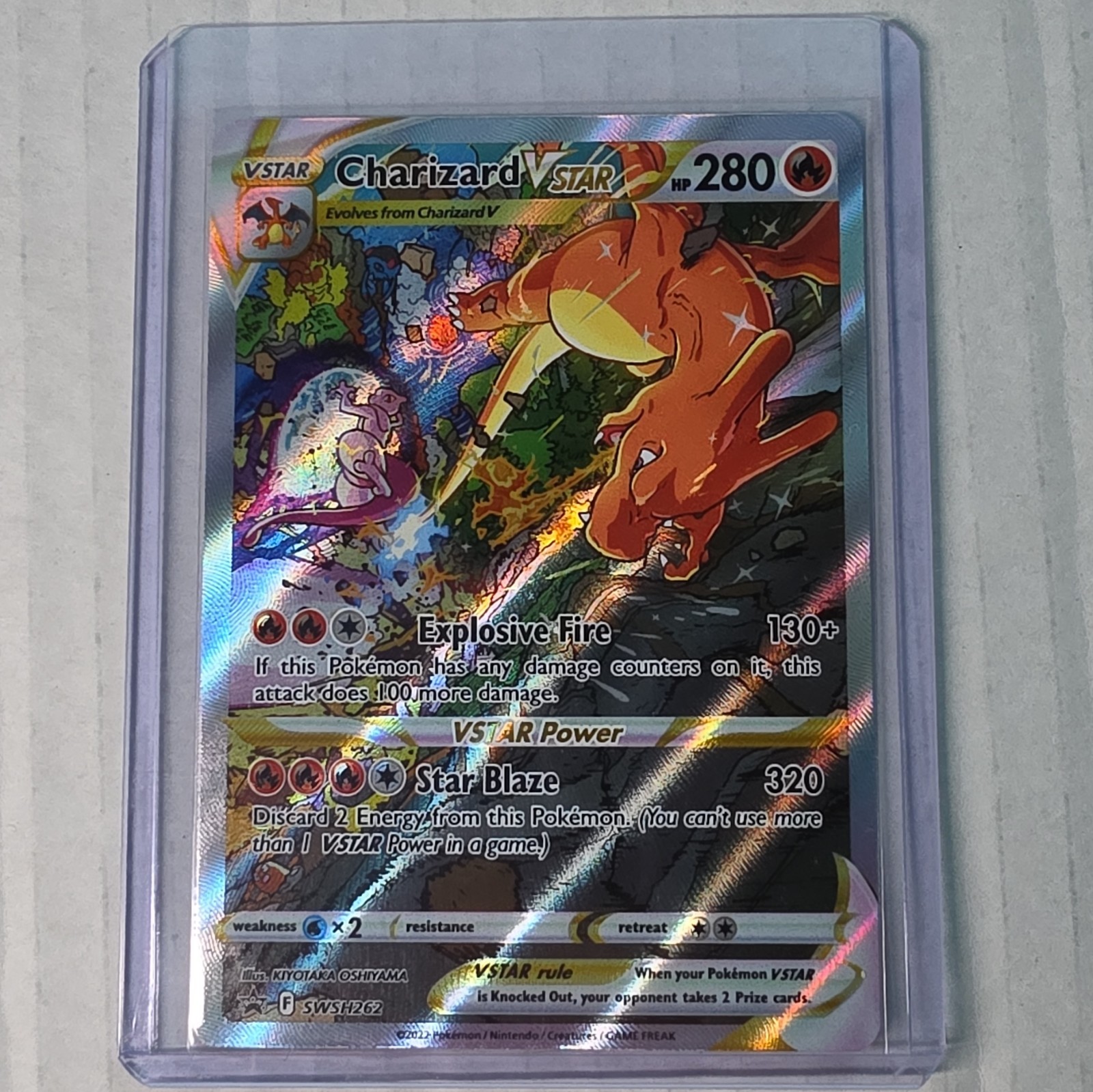 Pokemon TCG Charizard VSTAR SWSH262 SWSH Promo Promo Holo Eng HP 280