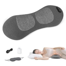 3-in-1 Back Massager with Heat Vibration, Smooth Spine Triple Fusion Lumbar...