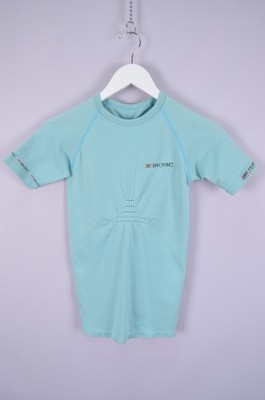 X Bionic Turquoise Jersey T Shirt Womens Size XS Swiss Technology