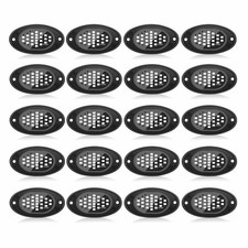 20Pods Red LED Rock Light Underbody Wheel Light for Off-Road Truck UTV ATV SUV