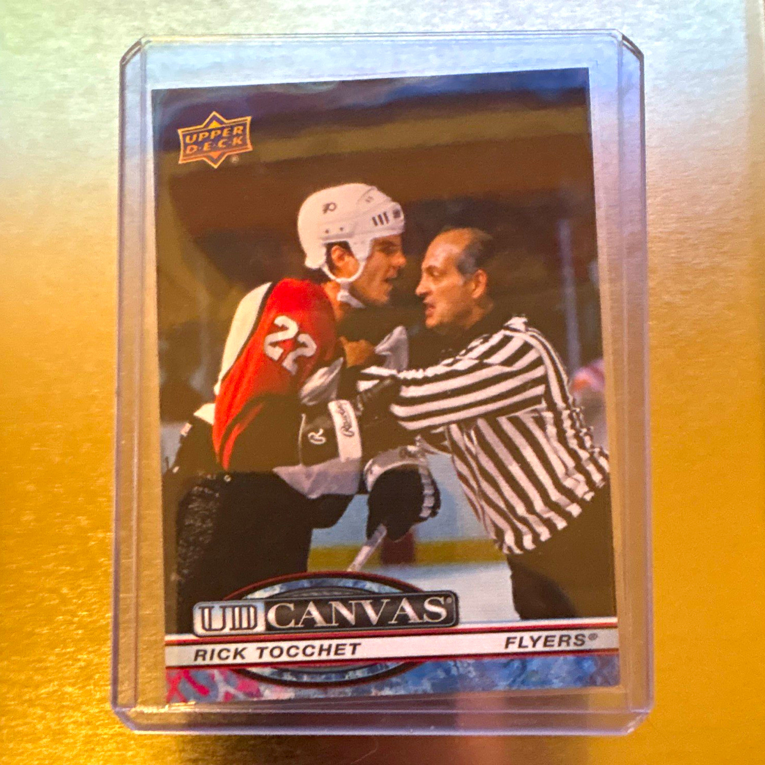 Upper Deck 2025-26 Extended Series UD Canvas Legends Rick Tocchet #C-402 PHI