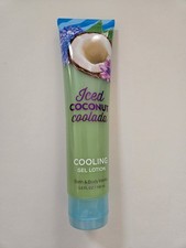 Bath  Body Works Iced Coconut Coolada Cooling Gel Lotion Discontinued Rare