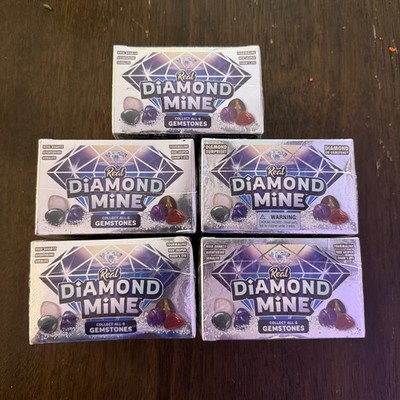 JA-RU Real Diamond Mine Dig Kit #4630 Lot of FIVE 