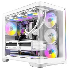Antec C5CURVEARGBWHITE C5 Curve ARGB Mid-Tower ATX PC Case White
