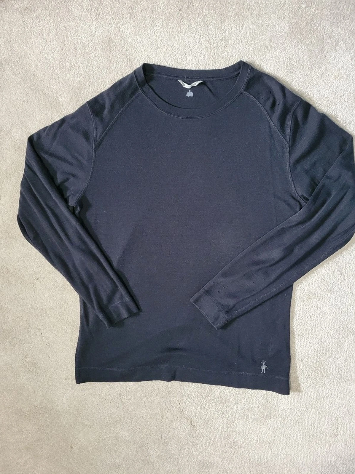Smartwool Mens Baselayer Merino Wool Black Long-Sleeve Crewneck Shirt M? *flawed
Opens in a new wind