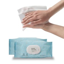 McKesson Unscented Baby Wipes Aloe Vera Spunlace 864 Count 6.8x7 in