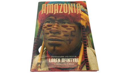 Amazonia by Loren McIntyre Hardcover Sierra Club Photography Book First Printing