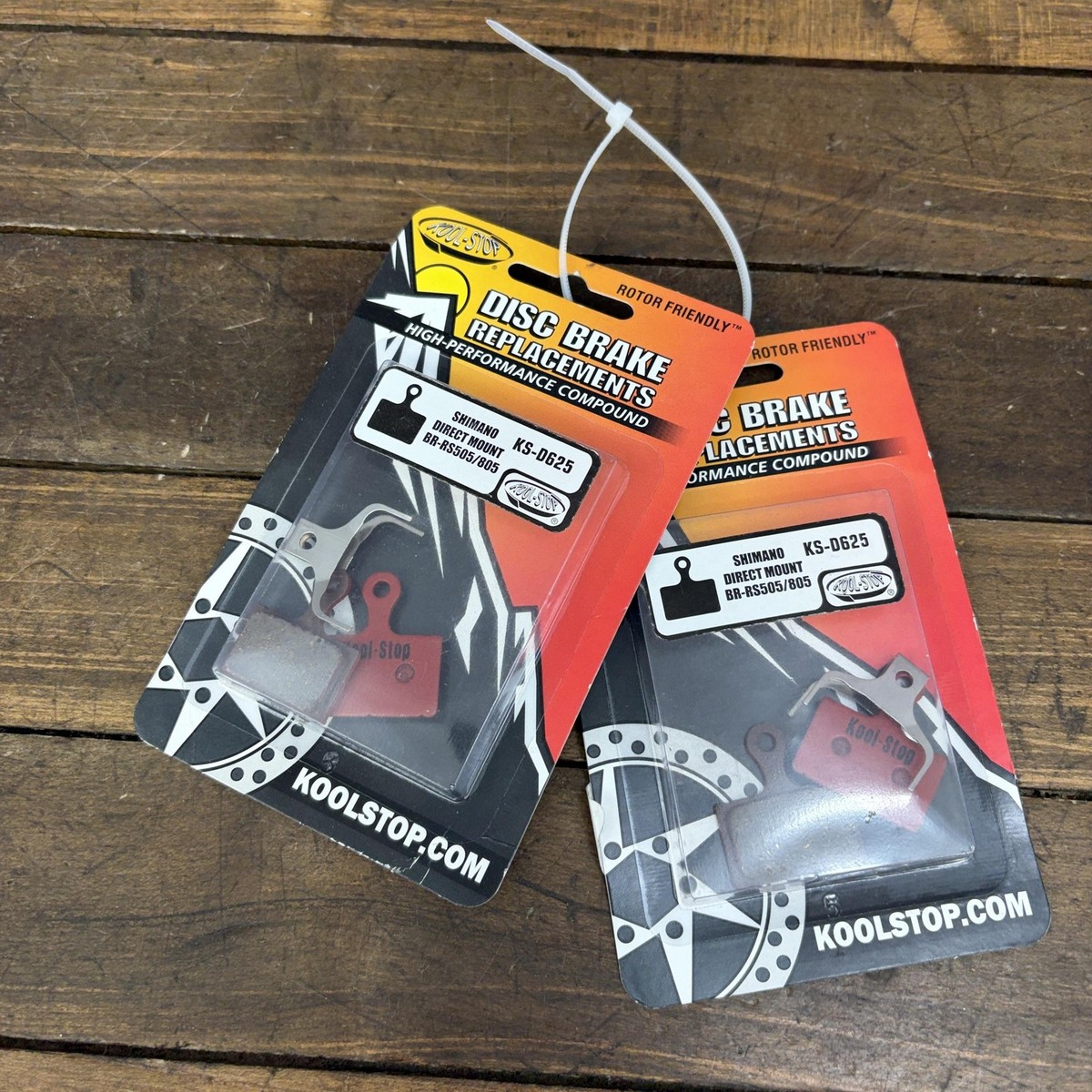 Kool-Stop Disc Brake Pads Shimano BR-RS505/805 Red Semi-Metallic
