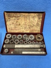 Vintage 1949 Bushing Remover And Replacing Set in Case