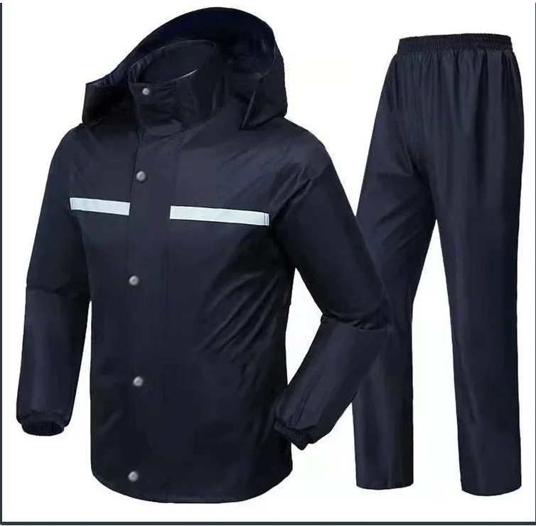Waterproof Rain Suits Heavy Duty Raincoat Fishing Rain Gear Jacket Men