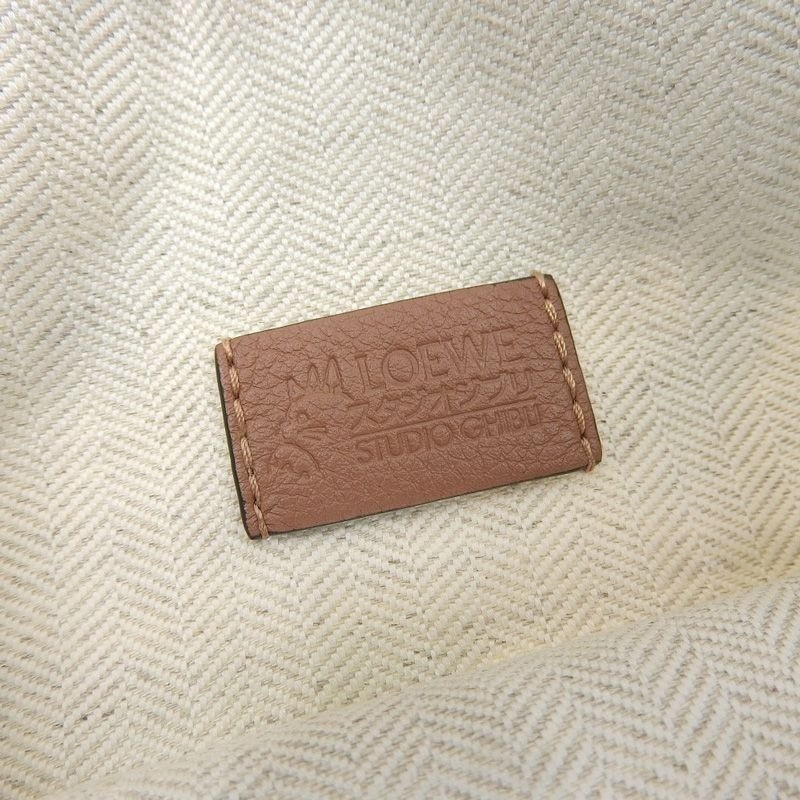 LOEWE Studio Ghibli Howl's Moving Castle Pouch Canvas Multicolor From ...