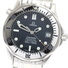 OMEGA Seamaster Diver 300M 2552.80 Date Navy Dial Automatic Boy's Watch_897853