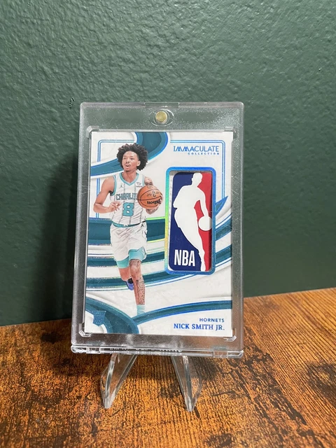 2023-24 Immaculate Nick Smith Jr Rookie Logoman 1/1