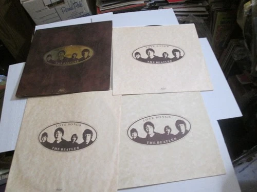The Beatles LOVE SONGS 1977 Capitol 2 LP + Booklet VINYL EXC-NM CLEAN!!