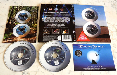 PINK FLOYD PULSE LIVE 2DVD 2005 EARLS COURT LONDON CONCERT 1994 EMI EU NO CD LP